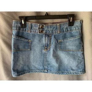 Vintage - Von Dutch denim mini skirt women’s SZ M